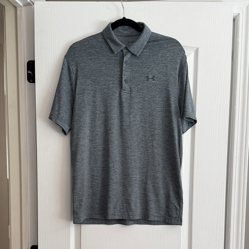 Under Armour Men's Charcoal Polo Shirt